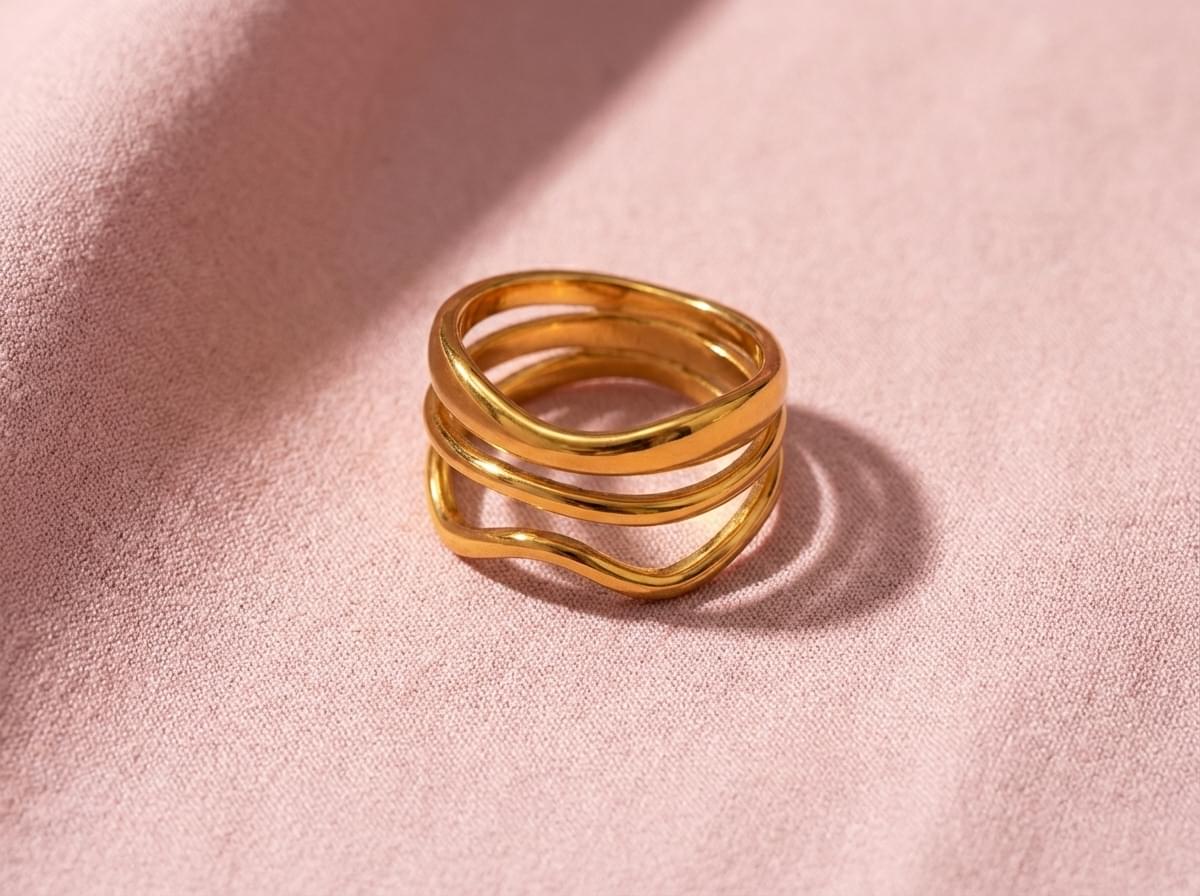 Abstract Wave Ring - Image 2