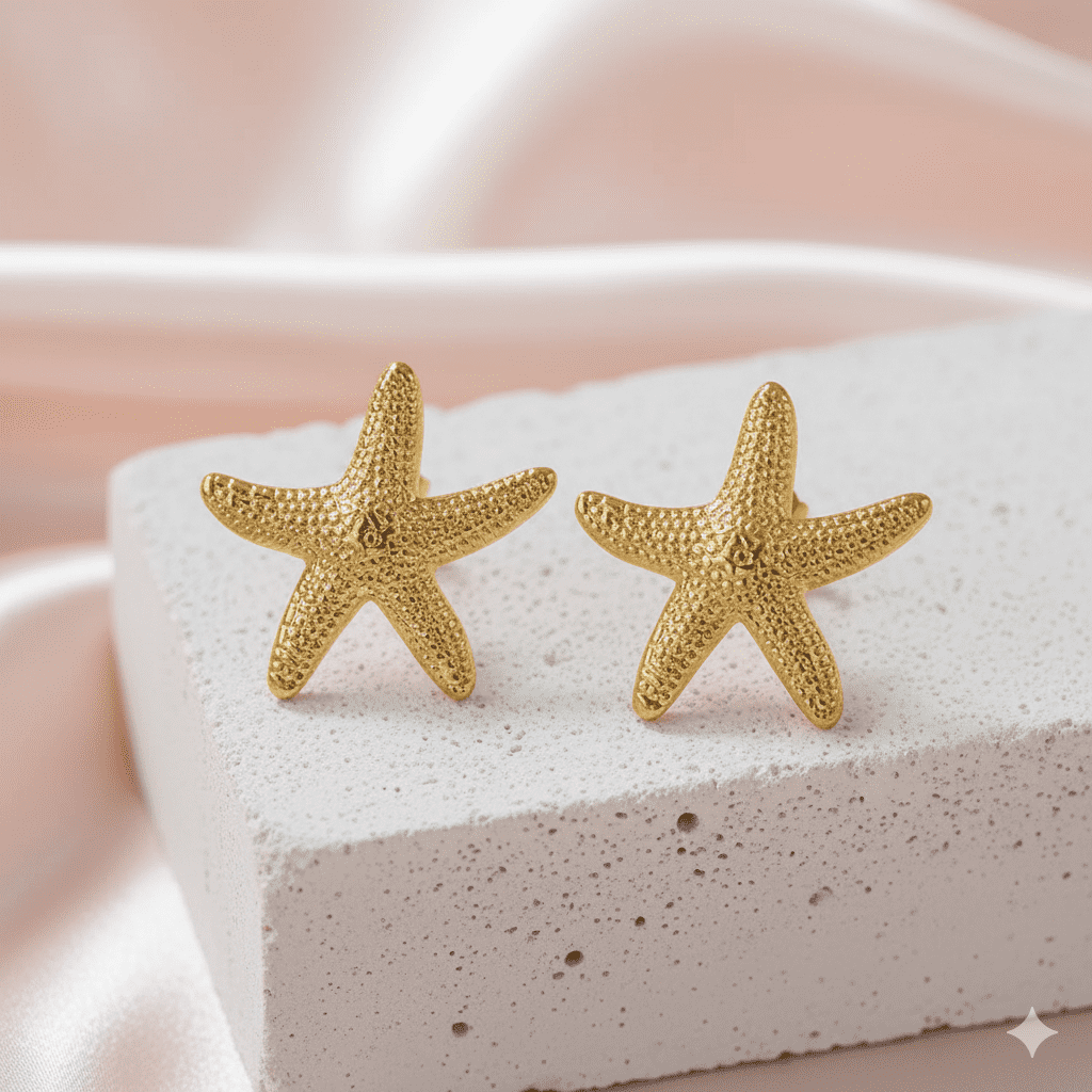 Star Fish Ear Studs